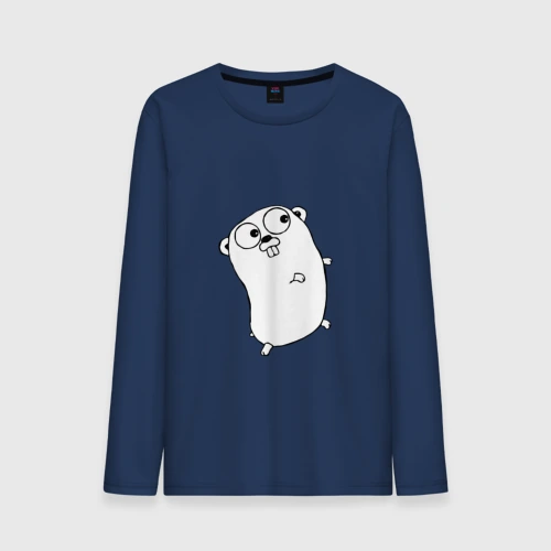 Мужской лонгслив хлопок Golang