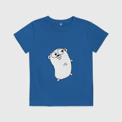 Детская футболка хлопок Golang