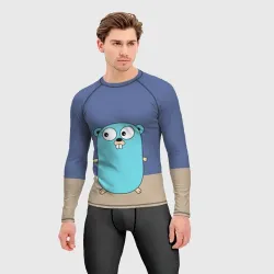 Мужской рашгард 3D Golang - фото 2