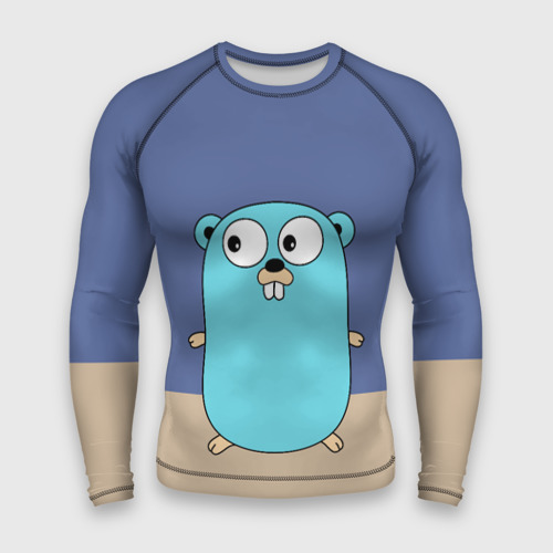 Мужской рашгард 3D Golang