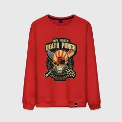 Мужской свитшот хлопок Five Finger Death Punch