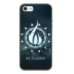 Чехол для iPhone 5/5S матовый In Flames