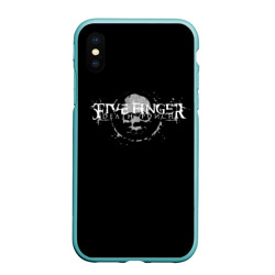 Чехол для iPhone XS Max матовый Five Finger Death Punch 3