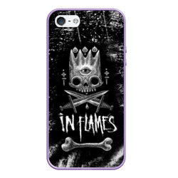 Чехол для iPhone 5/5S матовый In Flames King