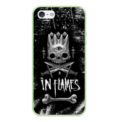 Чехол для iPhone 5/5S матовый In Flames King