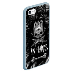 Чехол для iPhone 5/5S матовый In Flames King - фото 2