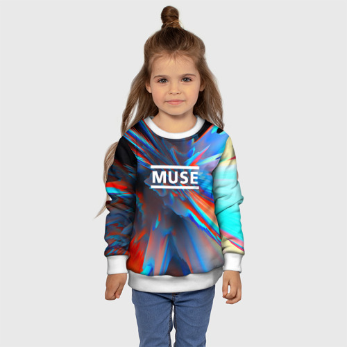 Детский свитшот 3D Muse, цвет 3D печать - фото 7