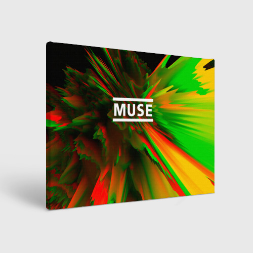 Холст прямоугольный Muse music, цвет 3D печать