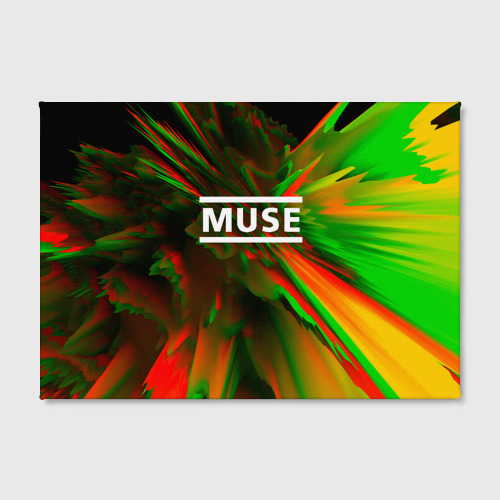 Холст прямоугольный Muse music, цвет 3D печать - фото 2