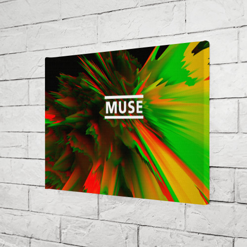 Холст прямоугольный Muse music, цвет 3D печать - фото 3