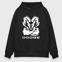 Мужское худи Oversize хлопок Dodge мускулистый