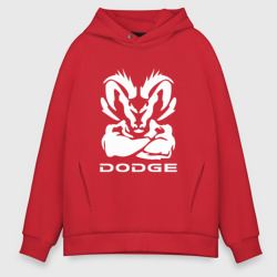 Мужское худи Oversize хлопок Dodge мускулистый