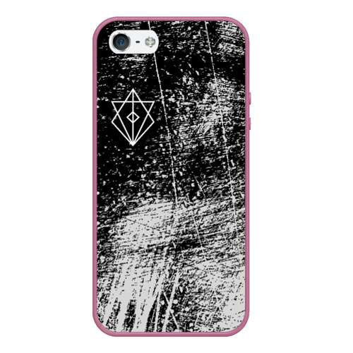 Чехол для iPhone 5/5S матовый In Flames scratches