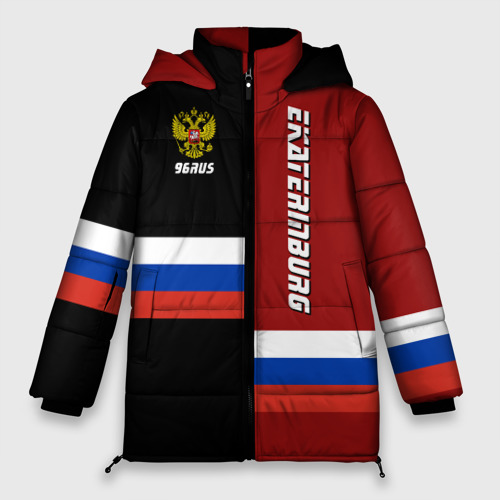Женская зимняя куртка Oversize Ekaterinburg Екатеринбург, цвет черный