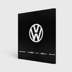 Холст квадратный Volkswagen sport Auto abstract