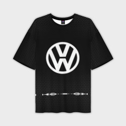 Мужская футболка oversize 3D Volkswagen sport Auto abstract