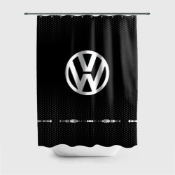 Штора 3D для ванной Volkswagen sport Auto abstract