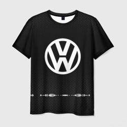 Мужская футболка 3D Volkswagen sport Auto abstract