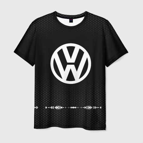 Мужская футболка 3D Volkswagen sport Auto abstract, цвет 3D печать
