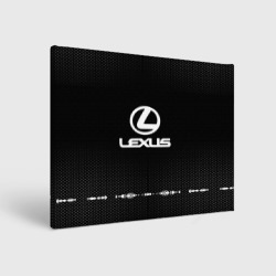 Холст прямоугольный Lexus sport Auto abstract