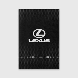 Обложка для паспорта матовая кожа Lexus sport Auto abstract