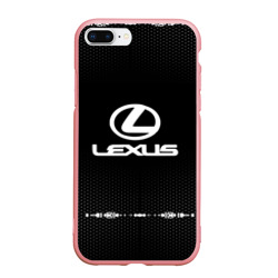 Чехол для iPhone 7Plus/8 Plus матовый Lexus sport Auto abstract