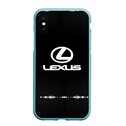 Чехол для iPhone XS Max матовый Lexus sport Auto abstract