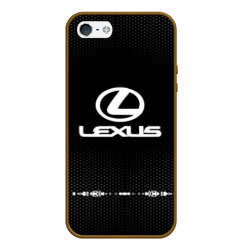 Чехол для iPhone 5/5S матовый Lexus sport Auto abstract