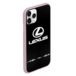 Чехол для iPhone 11 Pro матовый Lexus sport Auto abstract - фото 2
