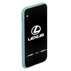 Чехол для iPhone XS Max матовый Lexus sport Auto abstract - фото 2