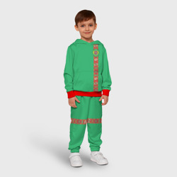Детский костюм с толстовкой 3D Туркменистан, лента с гербом - фото 2