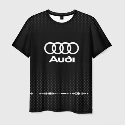 Мужская футболка 3D Audi sport Auto abstract