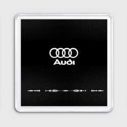 Магнит 55*55 Audi sport Auto abstract