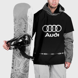 Накидка на куртку 3D Audi sport Auto abstract