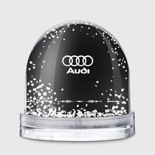Игрушка Снежный шар Audi sport Auto abstract