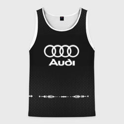 Мужская майка 3D Audi sport Auto abstract