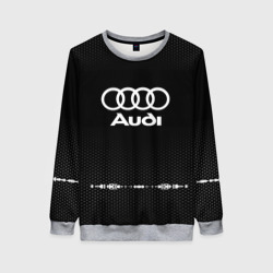 Женский свитшот 3D Audi sport Auto abstract