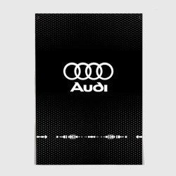 Постер Audi sport Auto abstract