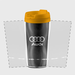 Термокружка-непроливайка Audi sport Auto abstract - фото 2
