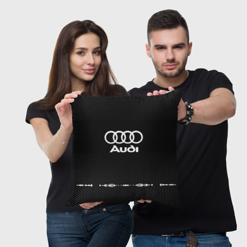 Подушка 3D Audi sport Auto abstract - фото 3