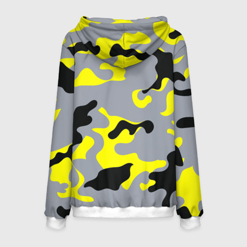 Мужская толстовка 3D Yellow camouflage - фото 2