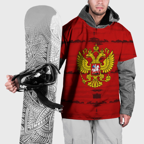 Накидка на куртку 3D Russia Imperium RED