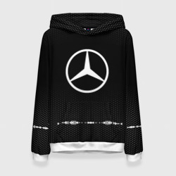 Женская толстовка 3D Mercedes sport Auto abstract