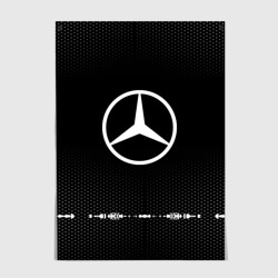 Постер Mercedes sport Auto abstract