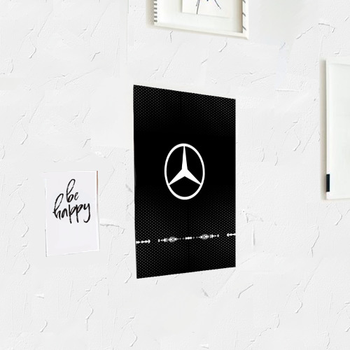 Постер Mercedes sport Auto abstract - фото 3