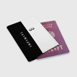 Обложка для паспорта матовая кожа Infiniti - фото 2