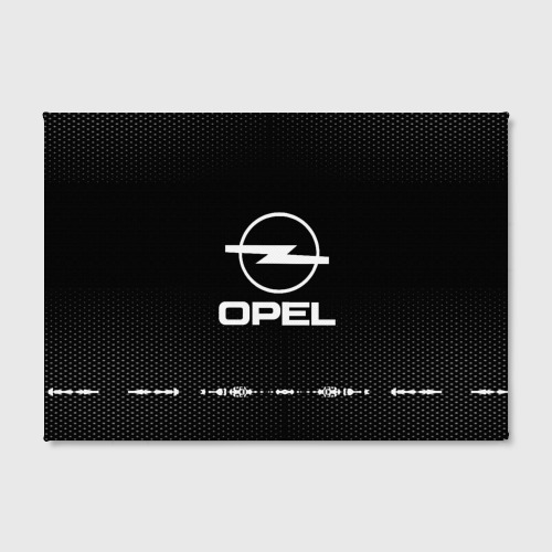 Холст прямоугольный Opel sport auto abstract , цвет 3D печать - фото 2