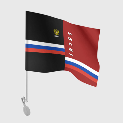 Флаг для автомобиля SOCHI (Сочи)