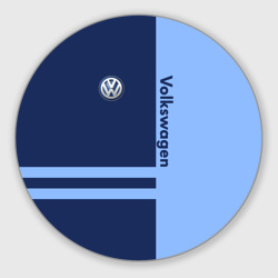 Круглый коврик для мышки Volkswagen