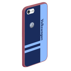 Чехол для iPhone 5/5S матовый Volkswagen - фото 2